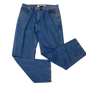 Harley-Davidson Genuine MotorClothes Jeans Men's 34x30 Blue Straight Leg Denim